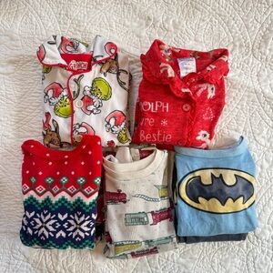 Holiday Pajama Set Bundle (3T)